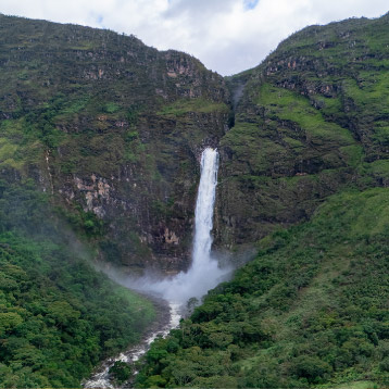 Cachoeira na Serra da Canastra