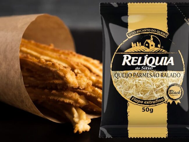 Queijo Parmesão Ralado Relíquia do Sítio Fiapo Extrafino